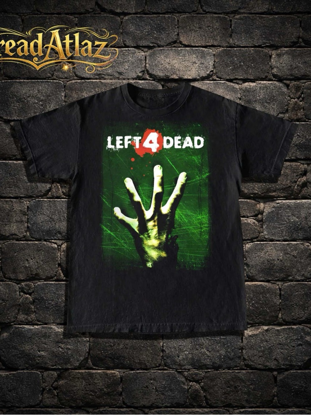Left 4 Dead Black Graphic Tee